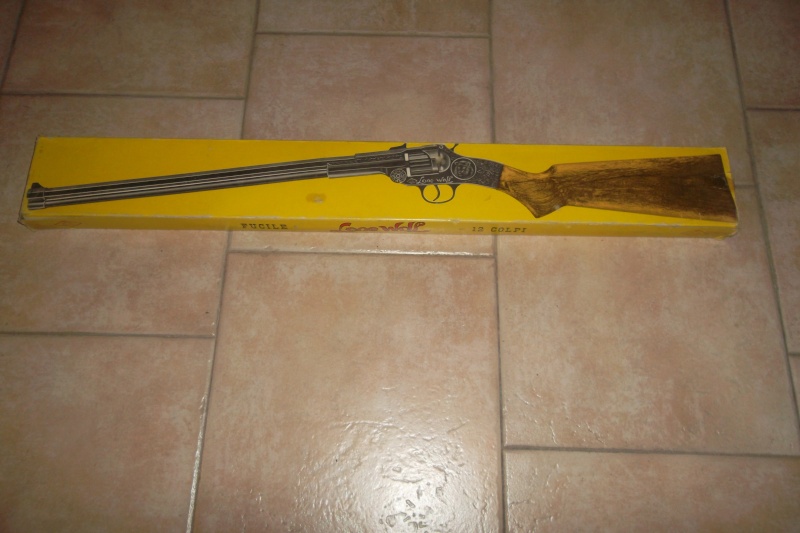 FUCILE GIOCATTOLO-MONDIAL MOLGORA, 12 COLPI -LONE WOLF- CAPO KIOWA, METALLO E LEGNO 00310