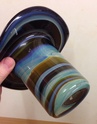 Top-hat vase - Hebron Glass Israel Img_8311