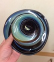 Top-hat vase - Hebron Glass Israel Img_8313