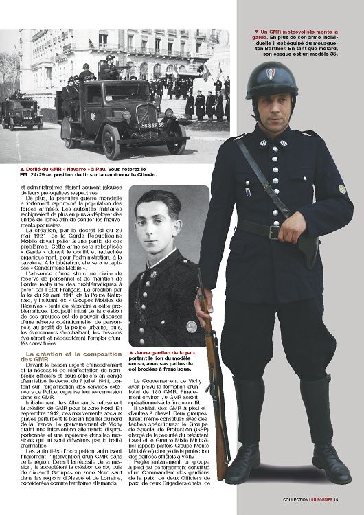 Tenue de la Garde Républicaine Mobile (Vichy) 19143-11