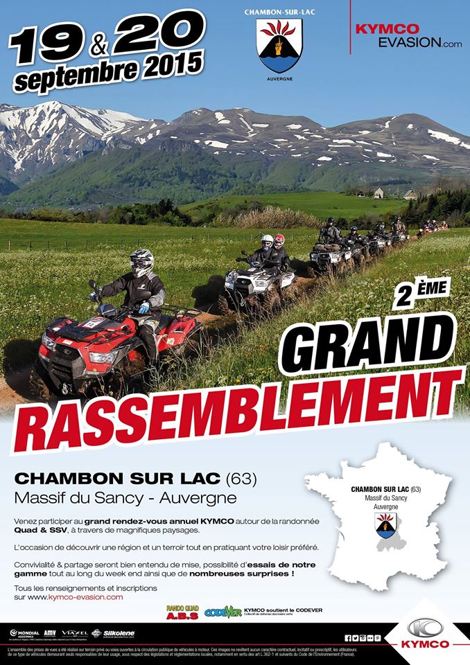 2ème grand rassemblement Kymco 2015 - Page 2 11004610