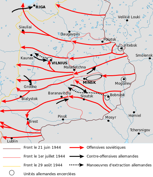 L'opération Bagration 22 juin 44 . Russe110