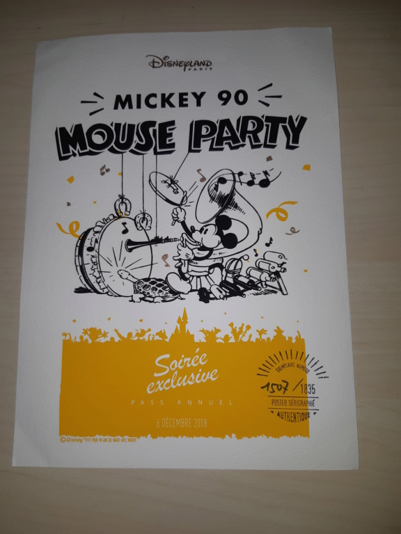 [Soirée Pass Annuels] Mickey 90 Mouse Party (6 décembre 2018) - Page 13 20181211