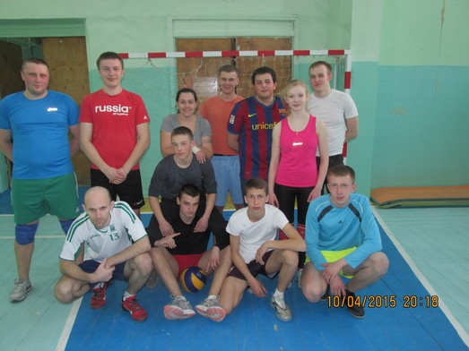 10 апреля прошла товарищеская встреча по волейболу. Volbol12