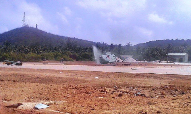 Trực thăng quân sự rơi tại đảo Phú Quý Wxaitt10