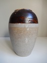 Heavy stoneware vase, dated July 72 , MC initials and impressed mark! Dscn3510