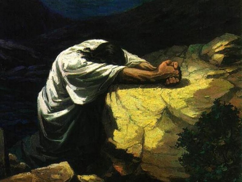 La oración de Jesús en el Huerto de los Olivos Jesus-11