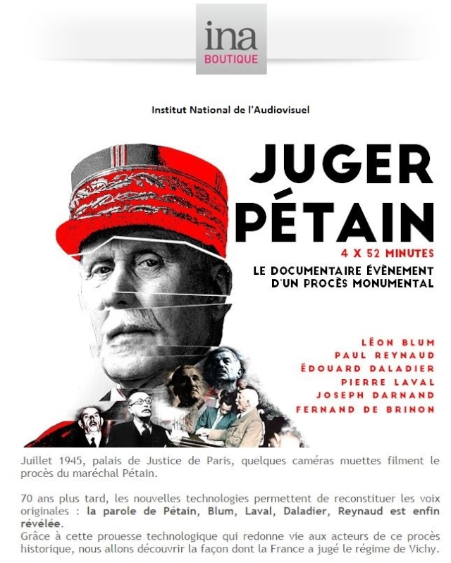 Juger Pétain - vidéo Ina12