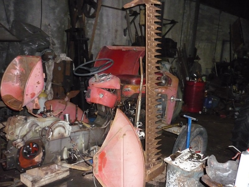 embrayage - Restauration de mon Massey 825 (1961, moteur Perkins A4.107) Vue_de10