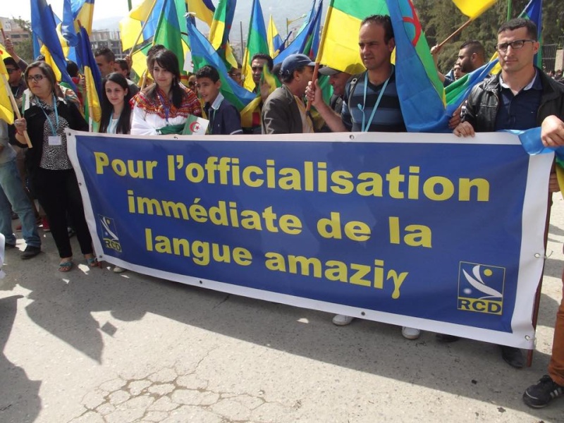 RCD marche pour la commémoration du 35ème anniversaire du Printemps berbère. 20/04/2015 10129410