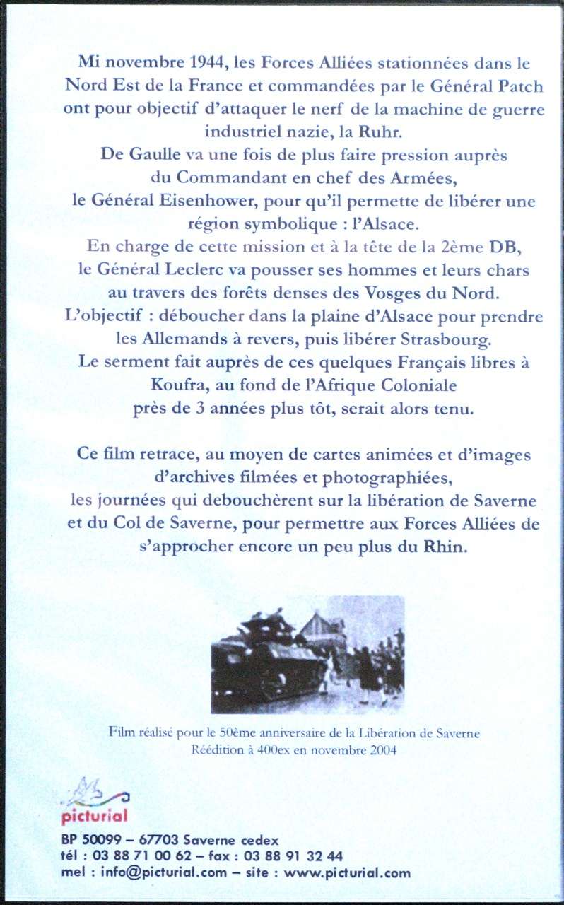 Christian KLEIN - La percée des Vosges (VHS) Img_8220
