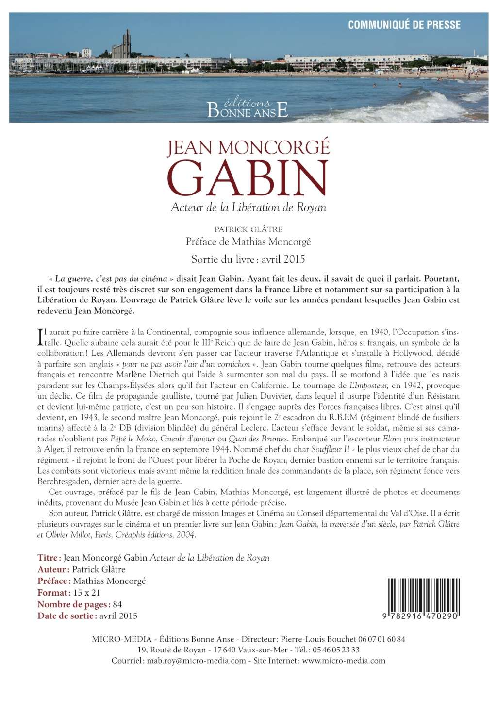 Jean Moncorgé GABIN, Acteur… de la Libération de Royan ! Jean_m13