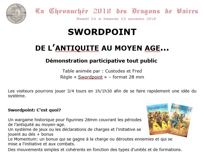 Swordpoint  Dark Age Asia Samedi et dimanche 110