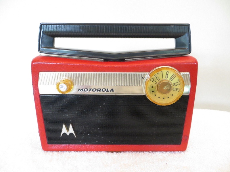 Motorola portable AM tube radios -  1958  3132