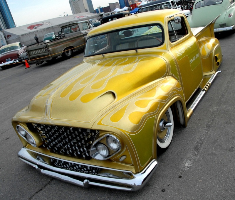 1953 Ford Pick up - The Gold Charriot - Extreme Kustoms - Rick Erickson Fordcu10