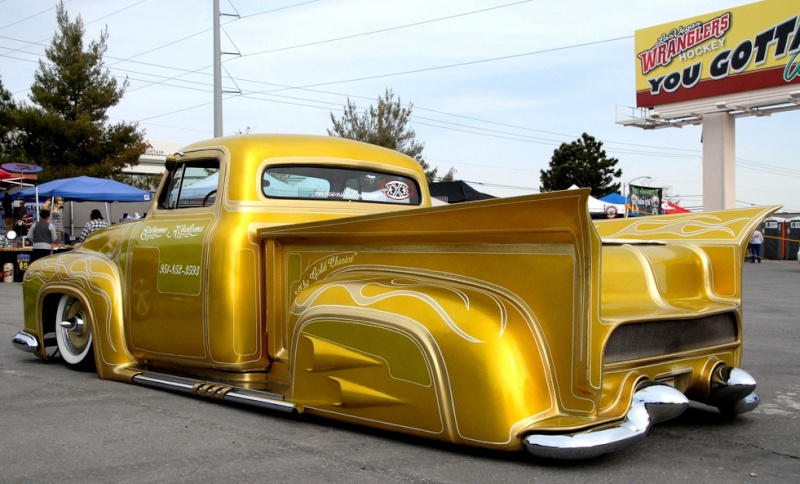 1953 Ford Pick up - The Gold Charriot - Extreme Kustoms - Rick Erickson Fordcu12