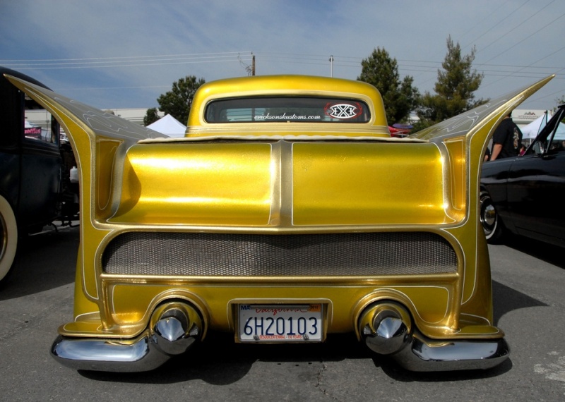1953 Ford Pick up - The Gold Charriot - Extreme Kustoms - Rick Erickson Fordcu13
