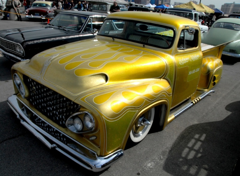 1953 Ford Pick up - The Gold Charriot - Extreme Kustoms - Rick Erickson Fordcu17