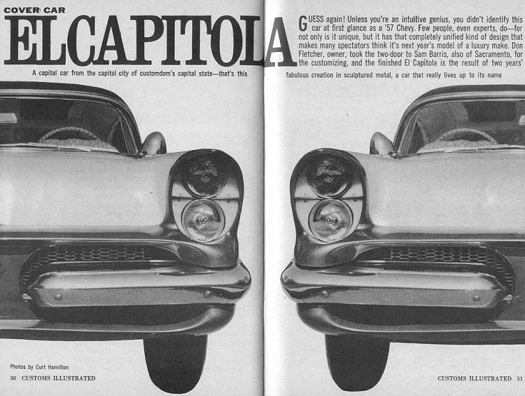 1957 Chevrolet - El Capitola  - Don Fletcher -  Sam & George Barris Mag42j10
