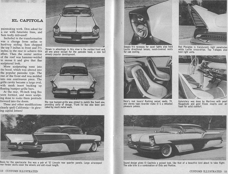 1957 Chevrolet - El Capitola  - Don Fletcher -  Sam & George Barris Mag43j10