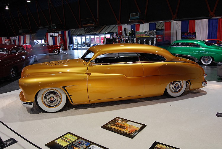 1950 Mercury - Goldrush -Dave Baker - Roseville Rod and custom Sacram32