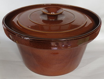 Temuka crock pot with LID for gallery  Temuka10