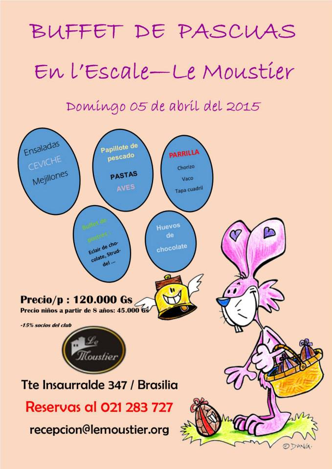 Buffet de pascuas en L'Escale - Le Moustier 11083810