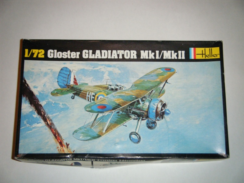 GLOSTER GLADIATEUR Mk I / Mk II 1/72ème Réf 270 Dscf0410