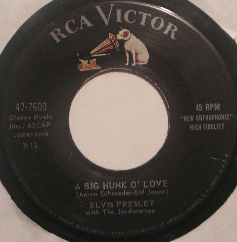 love - A Big Hunk O Love / My Wish Came True 3b12