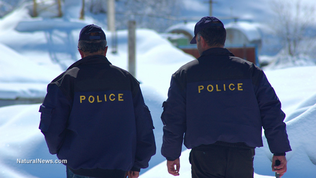 NJ COPS BUST TEENAGERS SHOVELING SNOW WITHOUT A PERMIT Police10