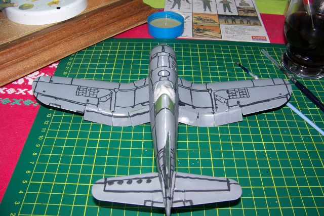 1/48 F4U-1 A Corsair oui mais un All Black ! Tamiya 100_9448