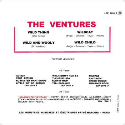 ventures - Ma collection privée The Ventures Ep_ven14
