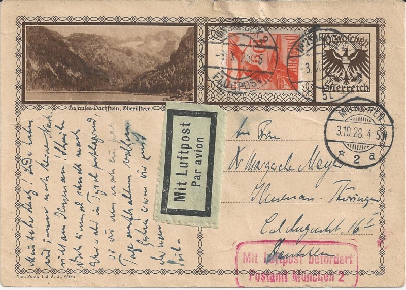 Bedarfspost Ganzsachen Österreich 1925-1938 Bild_110