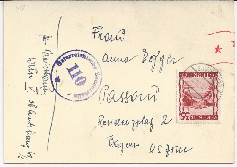 Notmaßnahmen und Provisorien bei Postkarten 1945-1948 Bild_426