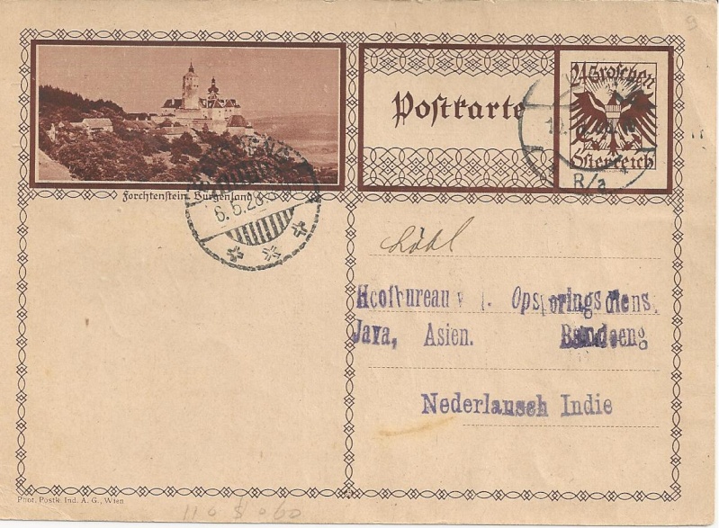 Österreich - Bedarfspost Ganzsachen Österreich 1925-1938 Bild_615