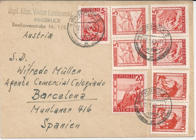 Notmaßnahmen und Provisorien bei Postkarten 1945-1948 Bild_712