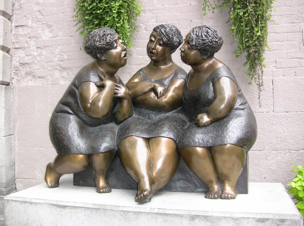Les Chochoteuses, sculpture à Montréal - Canada 55251210