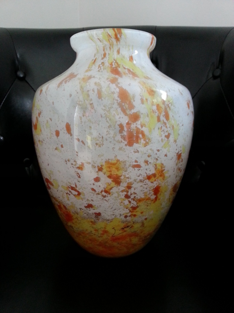 Gros vase signé Lorrain 20150514