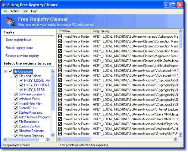 scanner votre registre  Eusing10