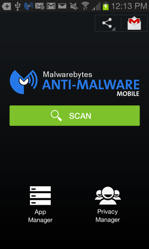 Malwarebytes Anti-Malware pour Android  Mbam_m10