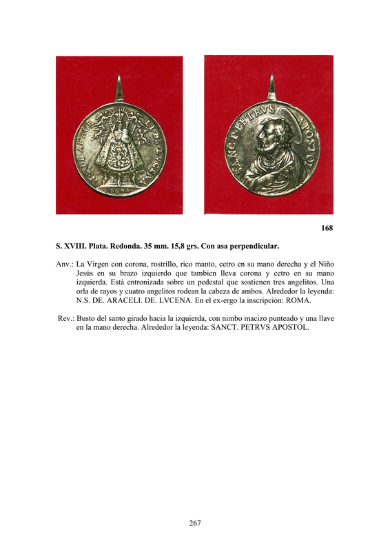 LA MEDALLA DE DEVOCIÓN EN EUROPA ENTRE LOS SIGLOS XVI Y XIX  por  Fernando Sainz Varona - Página 11 26710