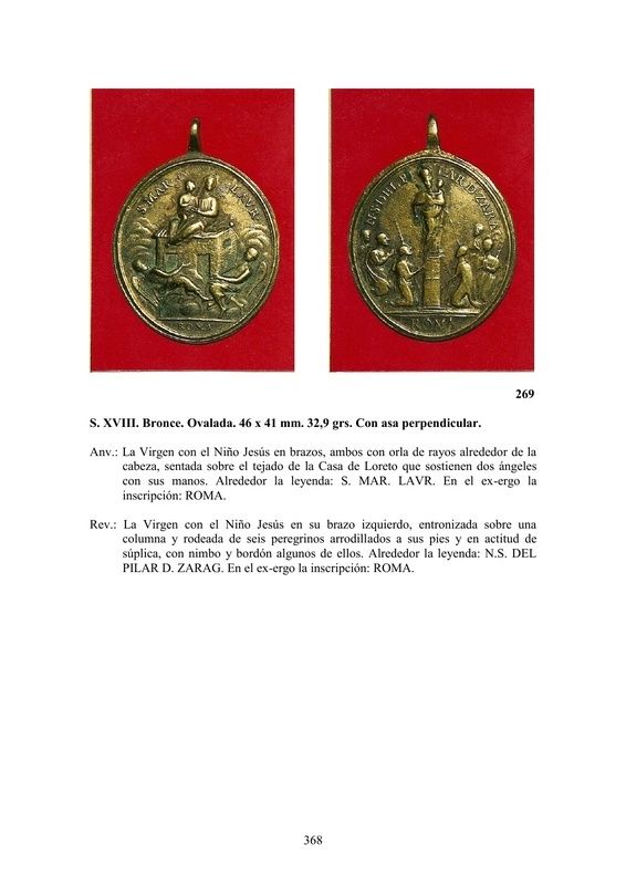 LA MEDALLA DE DEVOCIÓN EN EUROPA ENTRE LOS SIGLOS XVI Y XIX  por  Fernando Sainz Varona - Página 15 36810