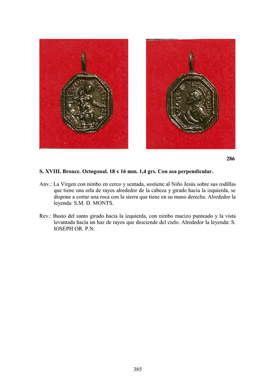 LA MEDALLA DE DEVOCIÓN EN EUROPA ENTRE LOS SIGLOS XVI Y XIX  por  Fernando Sainz Varona - Página 16 38510