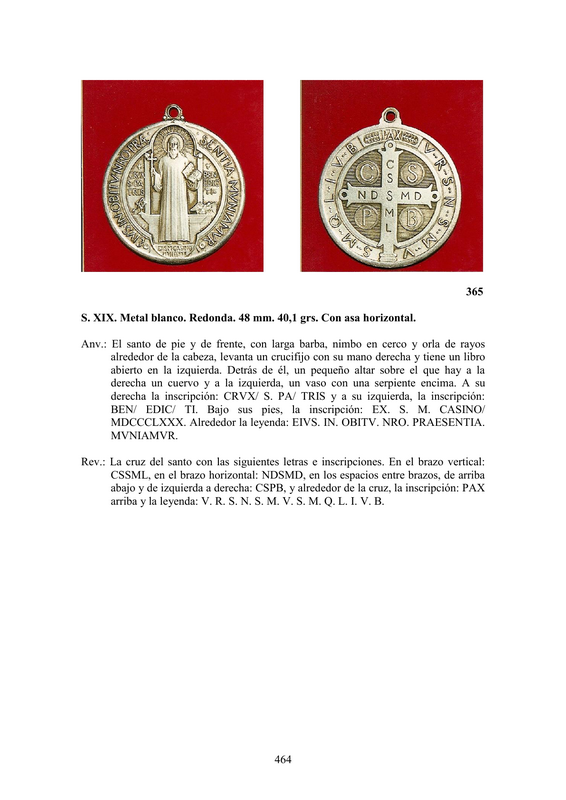 LA MEDALLA DE DEVOCIÓN EN EUROPA ENTRE LOS SIGLOS XVI Y XIX  por  Fernando Sainz Varona - Página 19 46410