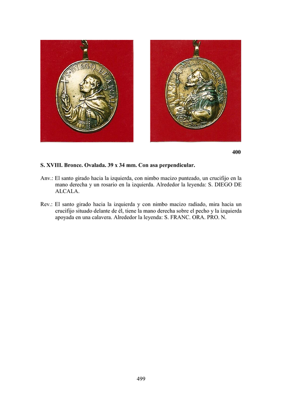 LA MEDALLA DE DEVOCIÓN EN EUROPA ENTRE LOS SIGLOS XVI Y XIX  por  Fernando Sainz Varona - Página 20 49910