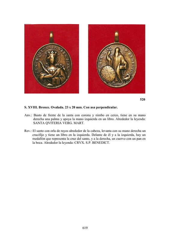 LA MEDALLA DE DEVOCIÓN EN EUROPA ENTRE LOS SIGLOS XVI Y XIX  por  Fernando Sainz Varona - Página 25 61910