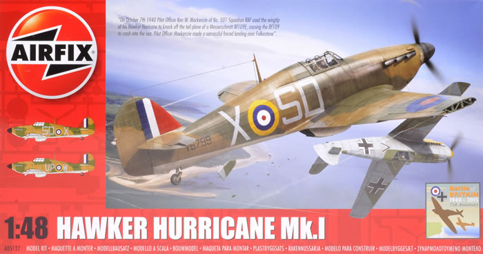 Nov: Hawker Hurricane Mk.I por Airfix A0512710