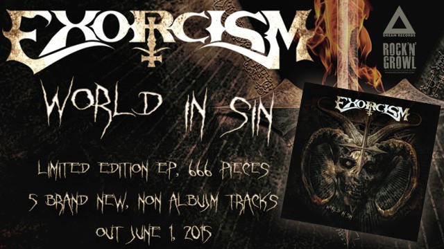 Exorcism – World In Sin / Rock'N'Growl Exorci10