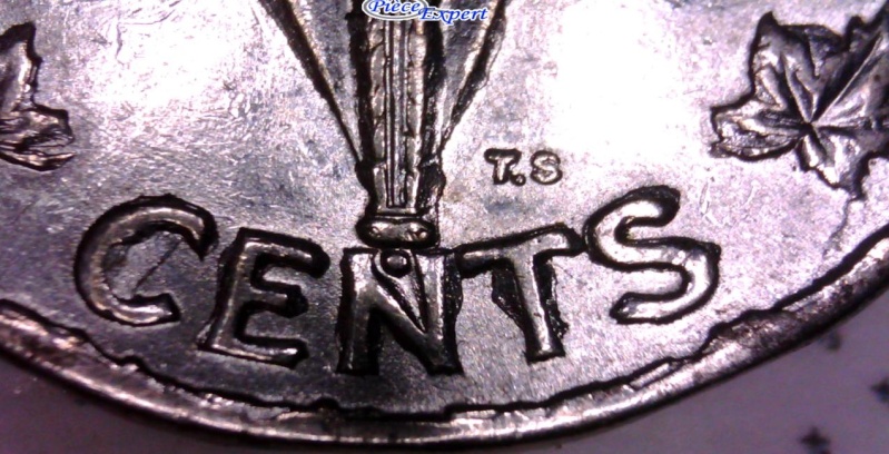 1945 - Coin Détérioré Revers #2 Dense (Rev. Die Deterioration #2 Heavy) Cpe_im14