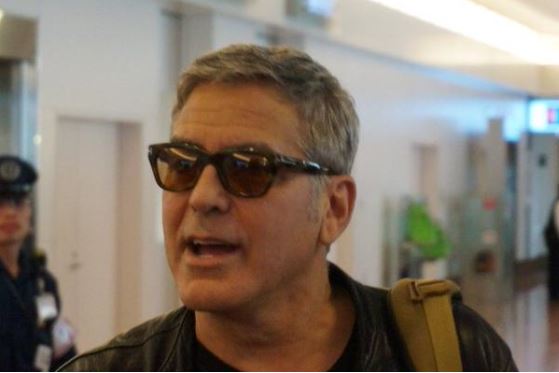 George Clooney arrived in Tokyo Japan May 24, 2015 Jj511